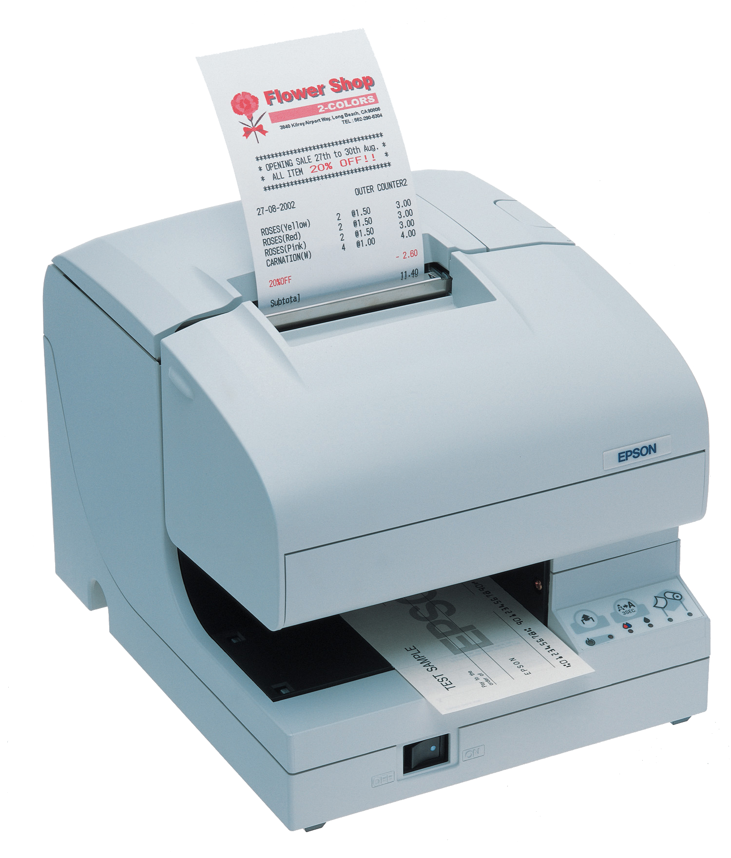 EPSON® TM-J7100  Mehrstationen-Tintelstrahldrucker (zweifarbiger Druck)